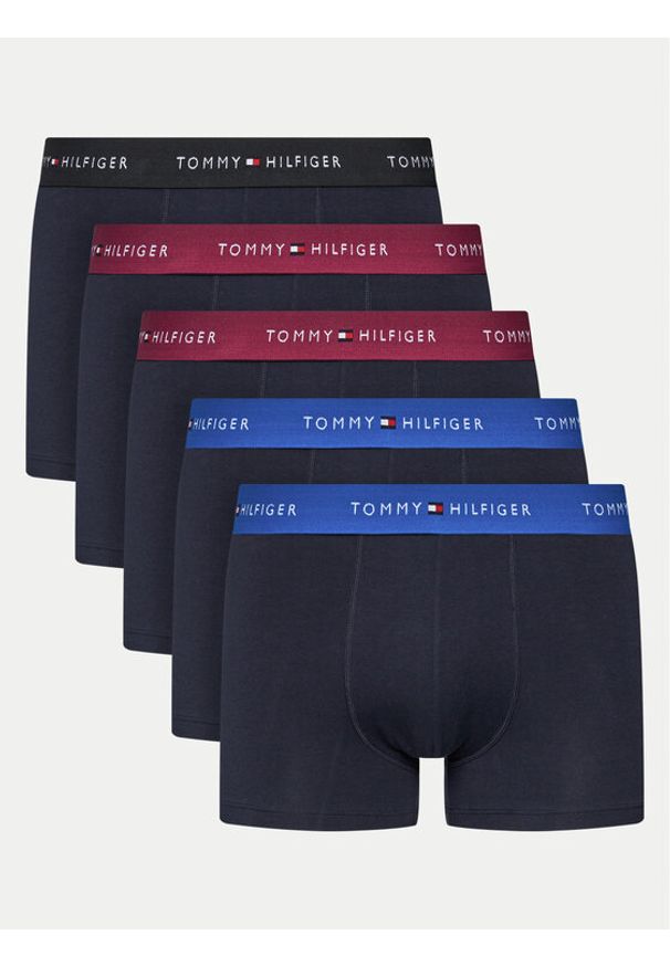 TOMMY HILFIGER - Tommy Hilfiger Komplet 5 par bokserek UM0UM03061 Czarny. Kolor: czarny. Materiał: bawełna