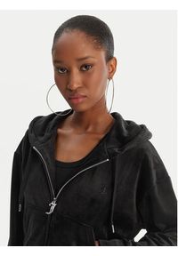 Juicy Couture Bluza Iccle JCWAS126304 Czarny Oversize. Kolor: czarny. Materiał: syntetyk #5