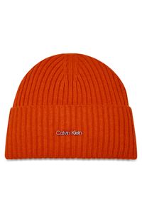 Czapka Calvin Klein. Kolor: pomarańczowy #1