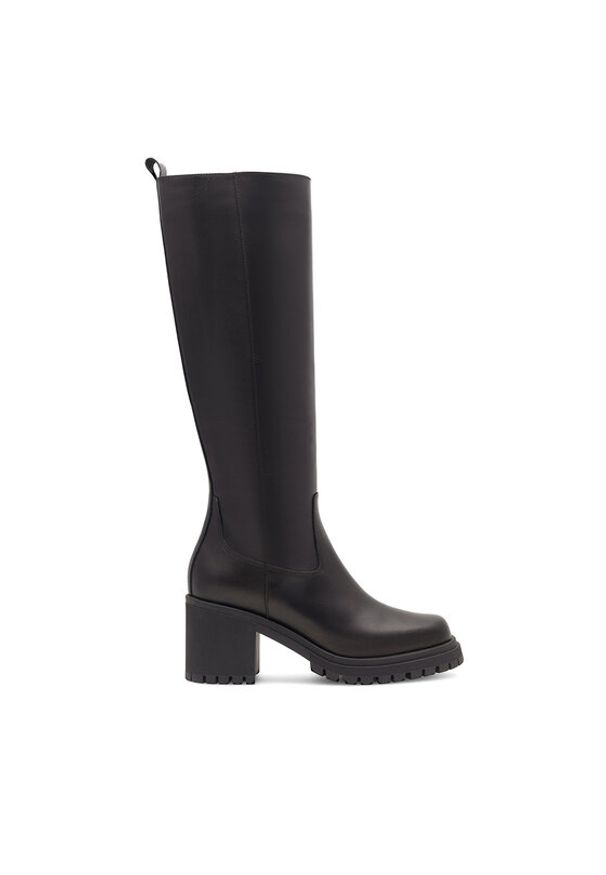 Badura Kozaki GATE-I23 28119RO Czarny. Kolor: czarny. Materiał: skóra