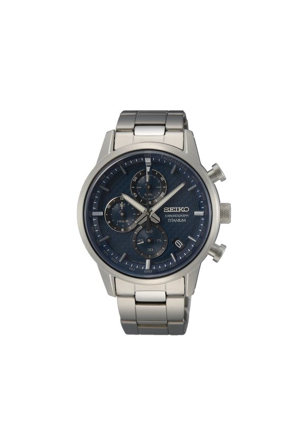 Seiko - SEIKO PROMOCJA ZEGAREK Chronograph SSB387P1. Styl: sportowy