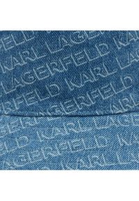 Karl Lagerfeld - KARL LAGERFELD Kapelusz 231W3409 Niebieski. Kolor: niebieski. Materiał: bawełna #4