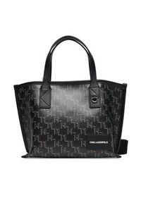 Karl Lagerfeld - KARL LAGERFELD Torebka A1W30184 Czarny. Kolor: czarny. Materiał: skórzane #4