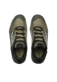 Adidas - adidas Trekkingi Terrex Swift R3 GORE-TEX HR1312 Zielony. Kolor: zielony. Materiał: mesh, materiał. Technologia: Gore-Tex. Model: Adidas Terrex. Sport: turystyka piesza