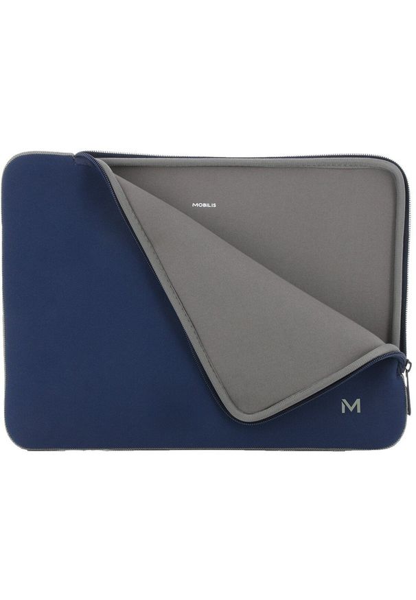 Torba Mobilis Mobilis 049022 torba na laptop 40,6 cm (16") Etui kieszeniowe Szary, Granatowy (marynarski). Kolor: niebieski, szary, wielokolorowy