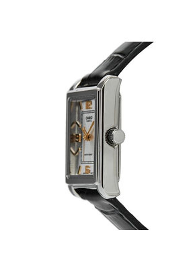 Casio Zegarek LTP-1234PL-7A2EF Srebrny. Kolor: srebrny. Materiał: skóra