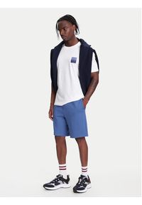 Hugo - HUGO Szorty sportowe Dayono 50530696 Niebieski Relaxed Fit. Kolor: niebieski. Materiał: bawełna. Styl: sportowy #4