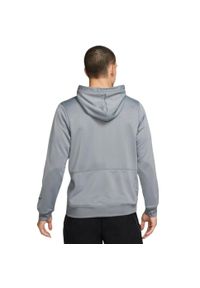 Nike - Męska Bluza Z Kapturem DF FC Libero. Typ kołnierza: kaptur. Kolor: szary