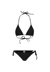 Urban Classics - Damskie Trójkątne Bikini Z Recyklingu. Kolor: czarny #1