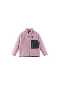 Bluza dziewczęca Reima Turilas. Kolor: różowy. Materiał: polar. Sport: turystyka piesza #1