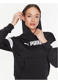 Puma Bluza techniczna Fit Tech 523079 Czarny Regular Fit. Kolor: czarny. Materiał: syntetyk