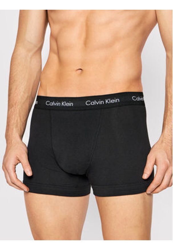 Calvin Klein Underwear Komplet 3 par bokserek 0000U2662G Czarny. Kolor: czarny. Materiał: bawełna