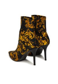 Versace Jeans Couture Botki 79VA3S51 Czarny. Kolor: czarny. Materiał: materiał #2