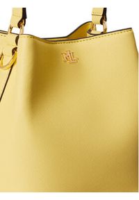 Lauren Ralph Lauren - LAUREN RALPH LAUREN Torebka 431969365014 Żółty. Kolor: żółty. Materiał: skórzane #3