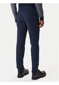 BOSS Spodnie garniturowe C-Genius 50555035 Granatowy Slim Fit. Kolor: niebieski. Materiał: bawełna #4