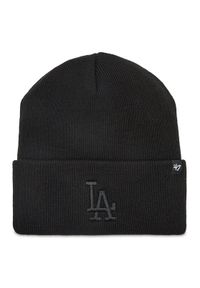 47 Brand Czapka Los Angeles Dodgers B-HYMKR12ACE-BKB Czarny. Kolor: czarny. Materiał: akryl, materiał