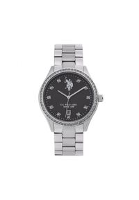 U.S. Polo Assn. Zegarek Colette USP8316BK Srebrny. Kolor: srebrny