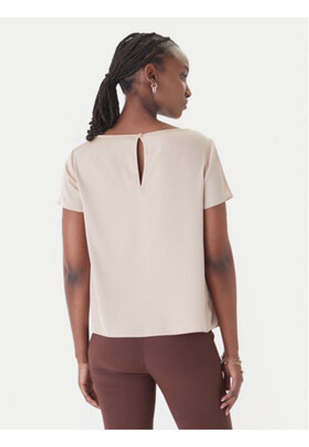 Rinascimento Bluzka CFC0127880003 Beżowy Regular Fit. Kolor: beżowy. Materiał: syntetyk