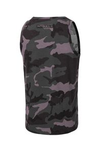 PITBULL - Tank męski Pitbull Top Slim Fit Hilltop. Kolor: czarny, zielony, brązowy, wielokolorowy