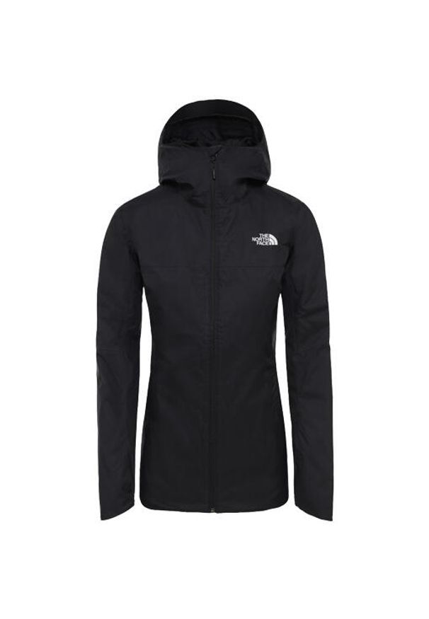 Kurtka turystyczna damska The North Face W Quest Insulated. Kolor: czarny. Sport: turystyka piesza