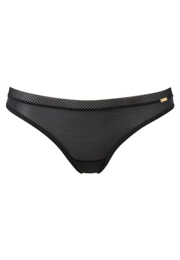 Gossard Stringi 6276 Czarny. Kolor: czarny. Materiał: syntetyk