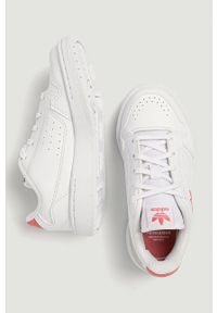 adidas Originals - Buty dziecięce NY 90 C. Nosek buta: okrągły. Zapięcie: sznurówki. Kolor: biały. Materiał: syntetyk, materiał, skóra ekologiczna, guma. Szerokość cholewki: normalna. Wzór: nadruk #2