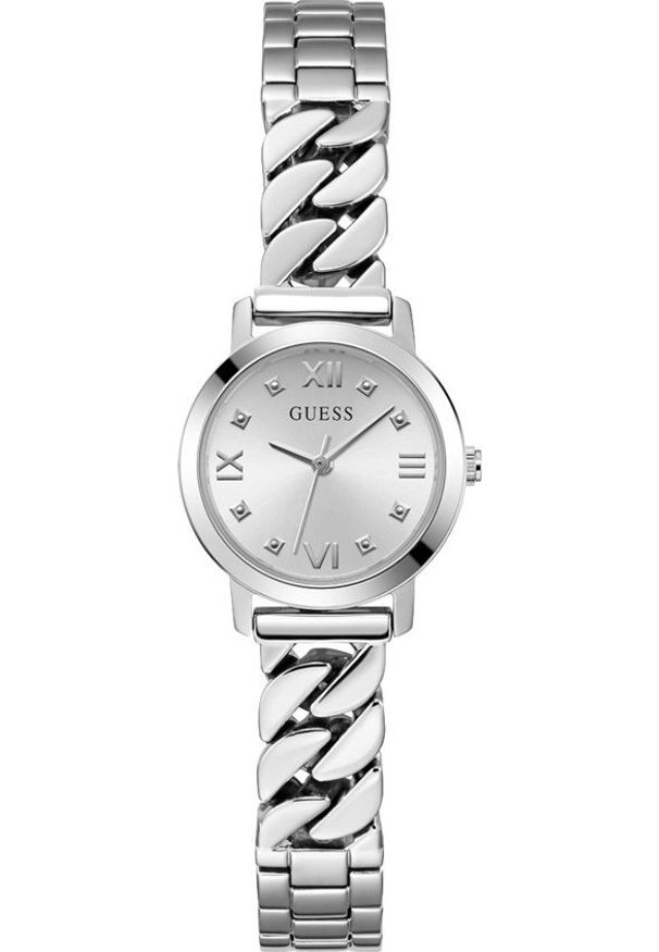 Zegarek damski Guess GW0867L1 CYRKONIE srebrny. Kolor: srebrny