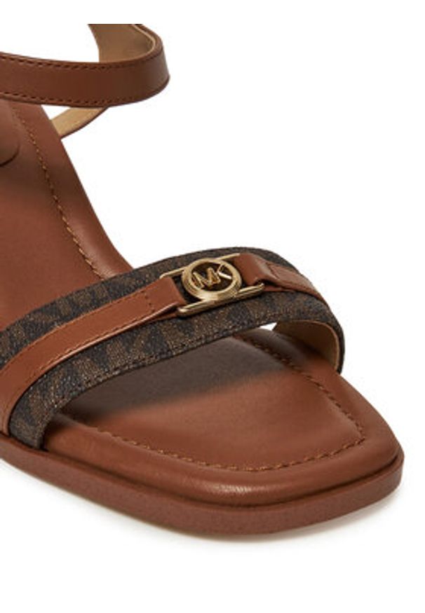 MICHAEL Michael Kors Sandały Mandy 40R5MAMS3B Brązowy. Kolor: brązowy. Materiał: materiał