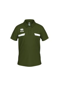 ERREA - Polo Errea Melvin. Typ kołnierza: polo. Kolor: biały, wielokolorowy, brązowy, zielony #1