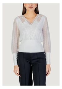 Morgan De Toi T-Shirt 251-TAGADO Biały Egg Fit. Kolor: biały #3