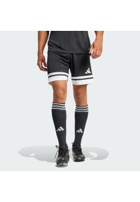 Adidas - Szorty Squadra 25. Kolor: czarny, biały, wielokolorowy. Sport: piłka nożna