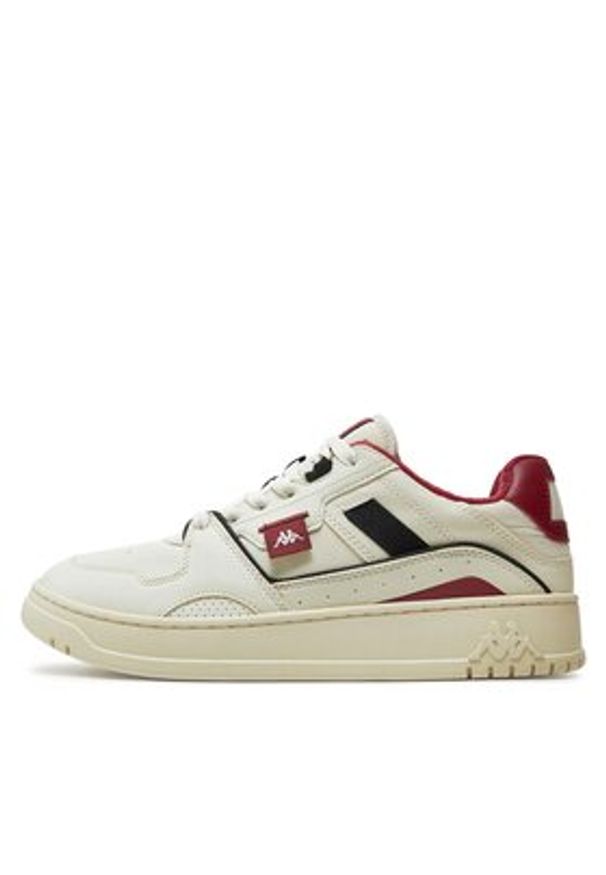 Kappa Sneakersy Authentic Kai 1 371I6KW Écru. Materiał: skóra