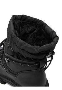 DeeZee Śniegowce 13107-23 Czarny. Kolor: czarny. Materiał: materiał #7