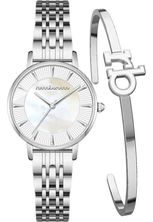 Zegarek RoccoBarocco ZEGAREK DAMSKI ROCCOBAROCCO BOXSET RB.4659L-01M(zo506a) NoSize