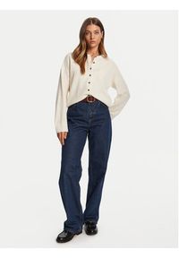 Barbour Kardigan Blakely lyLKN1663WH71 Écru. Materiał: wełna #3