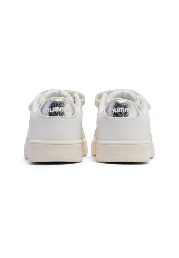 Sneakersy dla dzieci Hummel Derby Court. Okazja: na uczelnię. Kolor: szary. Sport: joga i pilates