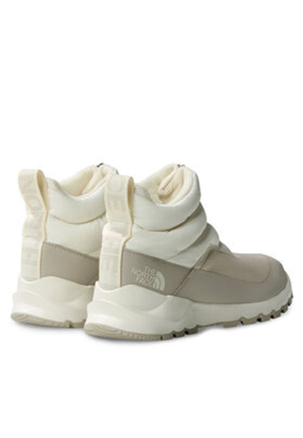 The North Face Śniegowce W Thermoball Progressive Zip II Wp NF0A5LWF32F1 Biały. Kolor: biały. Materiał: materiał