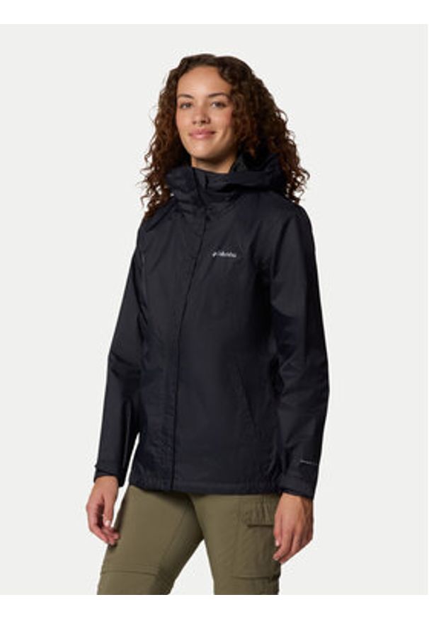 columbia - Columbia Kurtka przeciwdeszczowa Arcadia™ II 1534115 Czarny Regular Fit. Kolor: czarny. Materiał: syntetyk