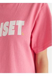 Roxy T-Shirt Sunnyoversize Easy ERJZT06033 Różowy Oversize. Kolor: różowy. Materiał: bawełna #4