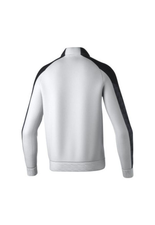 ERIMA - Kurtka z dresu Erima Evo Star. Kolor: czarny, wielokolorowy, biały. Materiał: dresówka. Długość rękawa: raglanowy rękaw. Sport: piłka ręczna