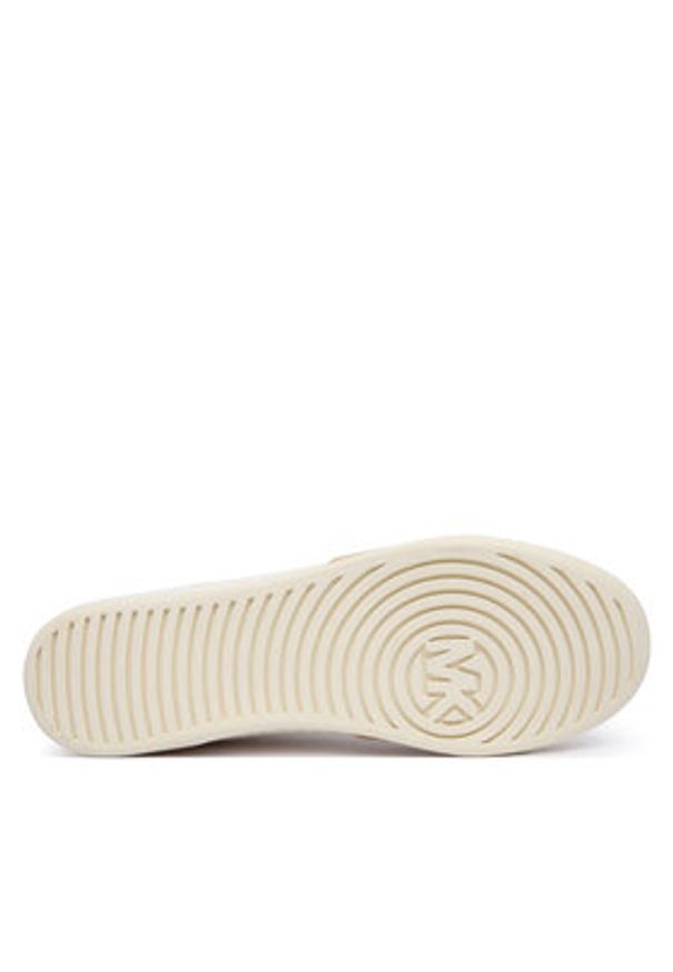 MICHAEL Michael Kors Sneakersy 43T6NOFS1B Beżowy. Kolor: beżowy. Materiał: skóra