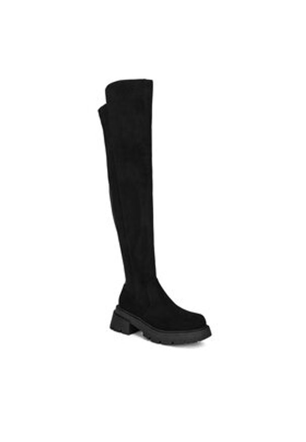 Badura Muszkieterki WFA3154-1Z Czarny. Kolor: czarny. Materiał: materiał