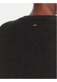 BOSS Sweter Febisan 50478315 Czarny Regular Fit. Kolor: czarny. Materiał: wełna #4