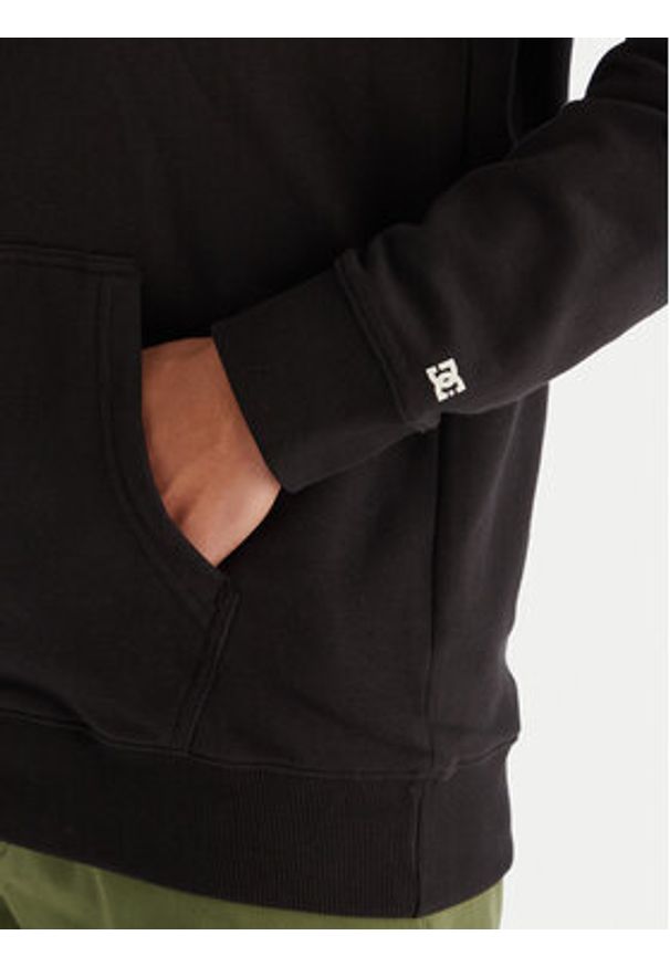 DC Shoes Bluza Baseline ADYFT03389 Czarny Regular Fit. Kolor: czarny. Materiał: bawełna