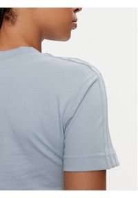 Adidas - adidas T-Shirt ALL SZN 3-Stripes IY6846 Niebieski Slim Fit. Kolor: niebieski. Materiał: bawełna