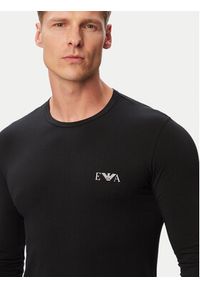 Emporio Armani Underwear Longsleeve EM000383 AF25018 UC001 Czarny Regular Fit. Kolor: czarny. Materiał: bawełna. Długość rękawa: długi rękaw #2