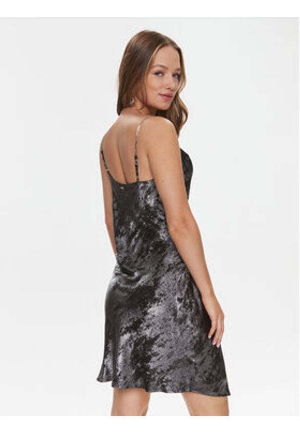 Guess Sukienka koktajlowa Akilina W4RK77 WFQA0 Kolorowy Slim Fit. Materiał: syntetyk. Wzór: kolorowy. Styl: wizytowy