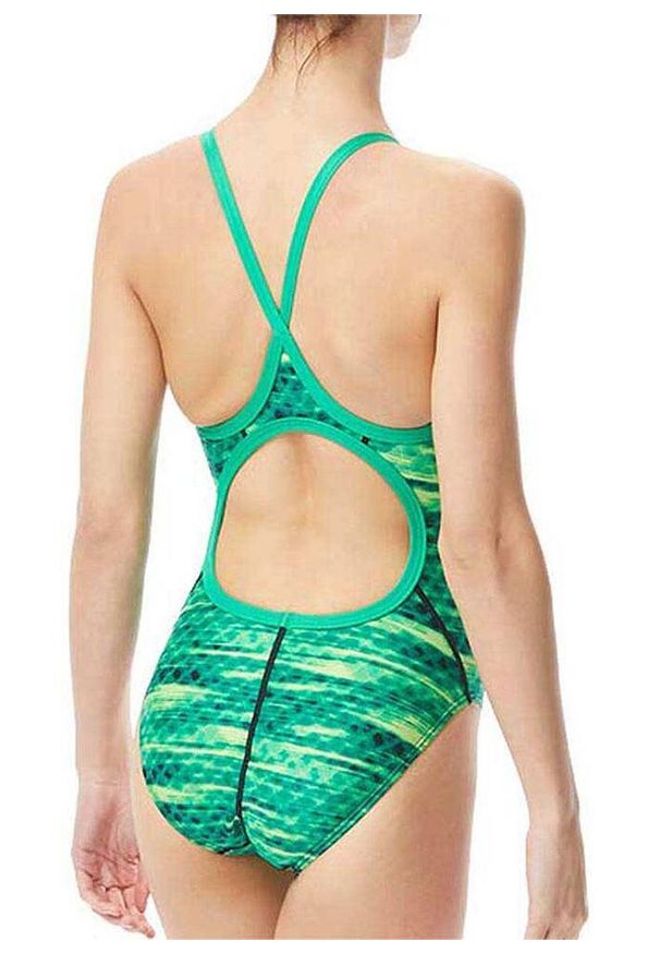 TYR - Strój Kąpielowy Tyr Durafast Elite Castaway Diamondfit – Zielony – Rozmiar 26. Kolor: zielony