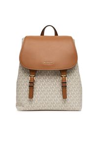 MICHAEL Michael Kors Plecak Quinn 30T5GQNB2B Beżowy. Kolor: beżowy. Materiał: skóra