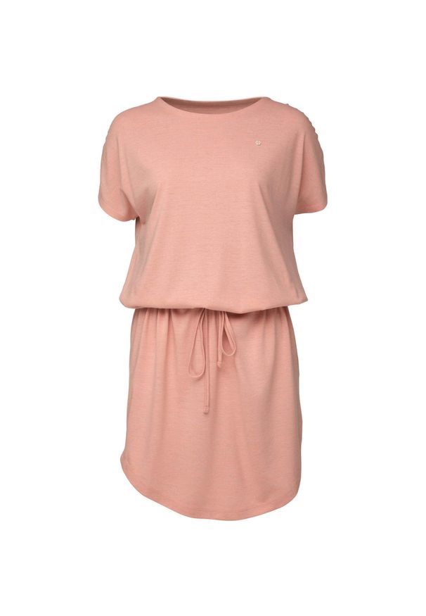 ZSPORT - Różowa Sukienka Damska Bugatela - Stylowa i Wygodna. Kolor: różowy. Typ sukienki: sportowe. Styl: elegancki